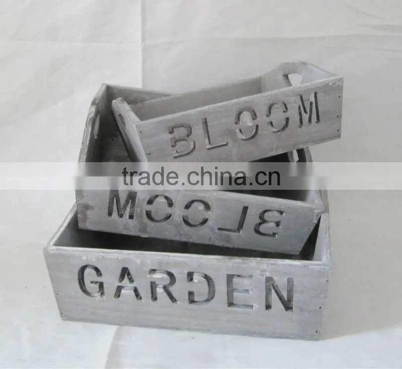 New style decorative wooden storage box