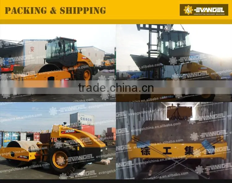 SANY 8 ton/10 ton double drum vibration roller model STR100-5