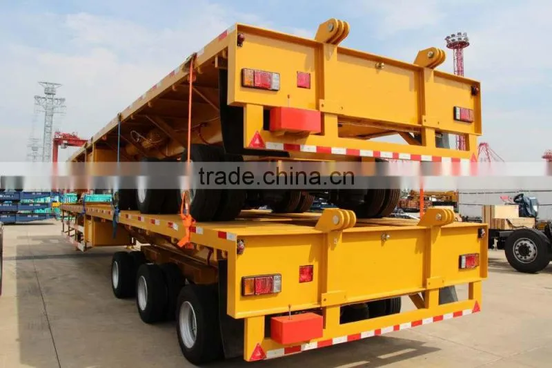 40 TONS FLATBED SEMI TRAILER