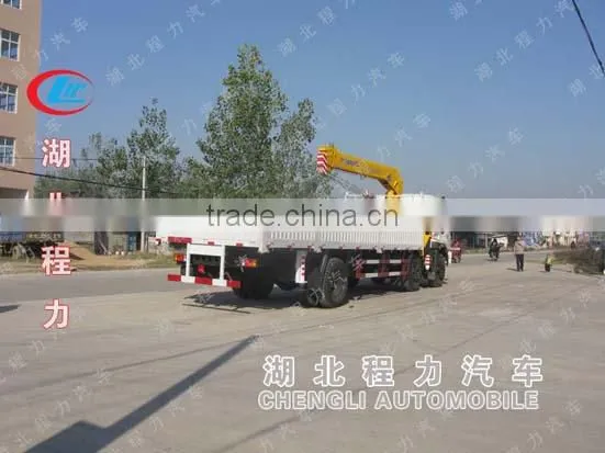 Foton lorry truck mounted crane, 6x2 cargo crane truck for sale