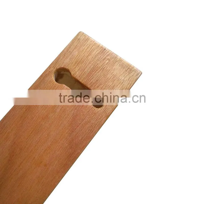 Easy to installation wooden magnetic knife rack in kitchen