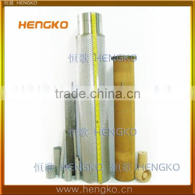 Reusable Resists High Temperature Microns Porous Mesh Powder Sintering Metal Filter Cartridge