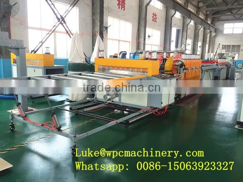 Pvc foam board making machine/wpc foam board extrusion line/production line