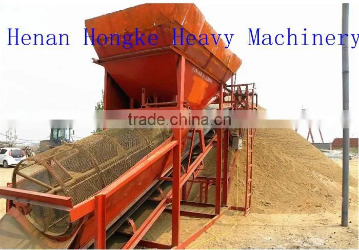 High Efficiency Vibrating Drum Screen Machine with Lowest Price