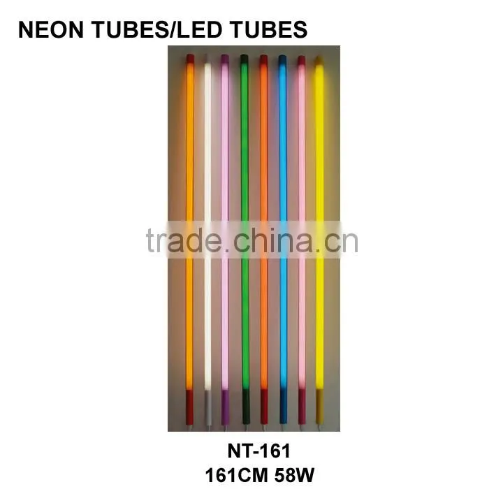 LT-134 colorful promotional LED tube with plastic stand