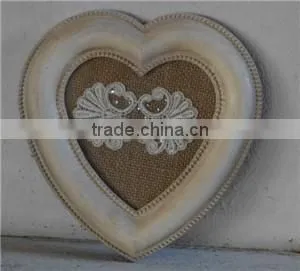 2016 new style antique wooden linen picture frame , linen printing frame