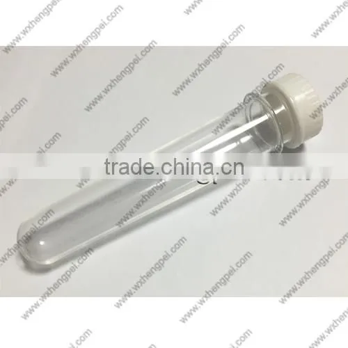 Cleverish portable cute transparent long plastic storage jewelry wedding pipe kit