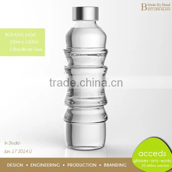 Novelty Sport Healthy Clear Glass Carafe