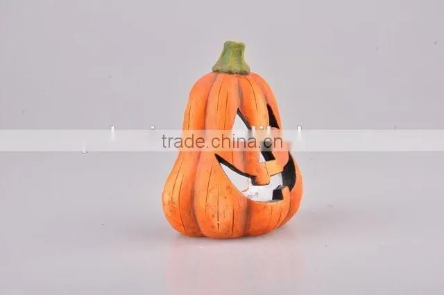 Pumpkin Candle Holder Ceramic Artware/Home Decoration Halloween Candlestick