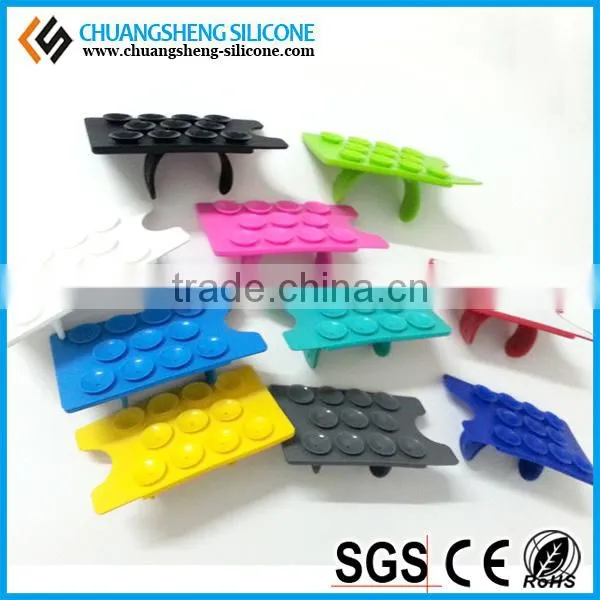 Card holder, back sucking phone holder, silicone 3m mobile phone sticker