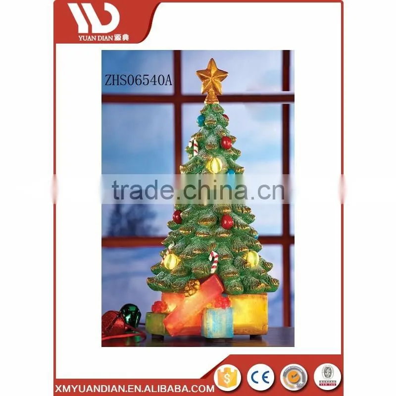 Wholesale Gift Craft Home & Garden Led Christmas Tree Light Up Ornaments