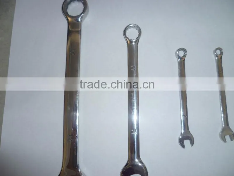 6~80mm Combination Wrench Open and Box Spanner Drop Forged Stainless Steel Hand Tools