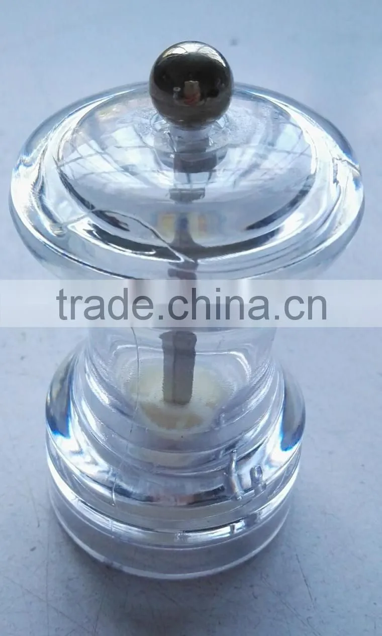 SE-108A-1 acrylic mini pepper mill