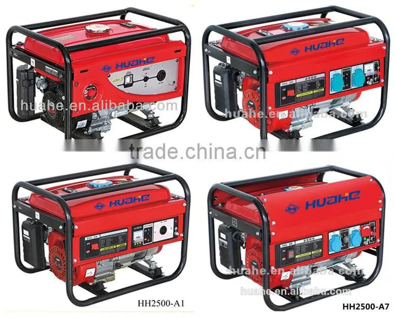 2kw Gasoline Generator Key start with battery