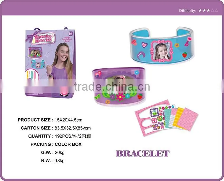 New arrival diy bracelet kit ,girls best gift