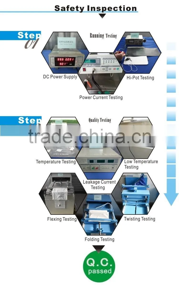 Electric heated Massage Cushion for Back with CE approved