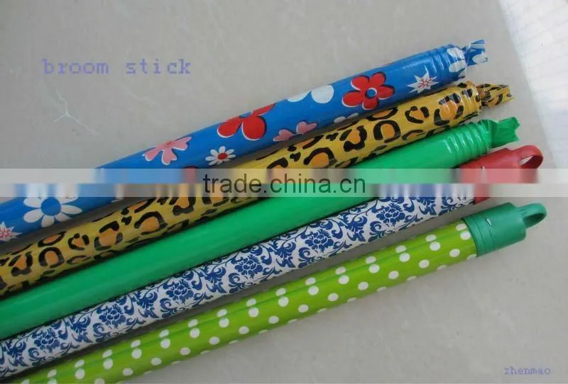 Natural silver grass broom
