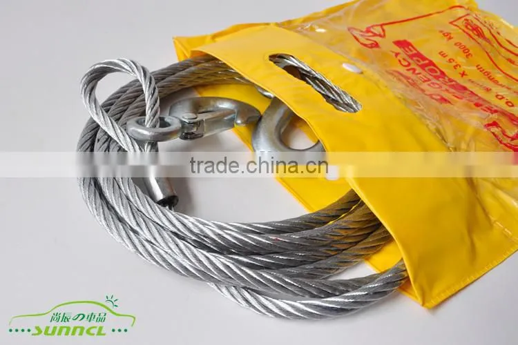 Car Strong Luggage Strap Wholesale , Tow Rope