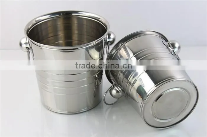 3.5L to 7L 201 Stainless Steel Ice Cube Ice wine Bucket