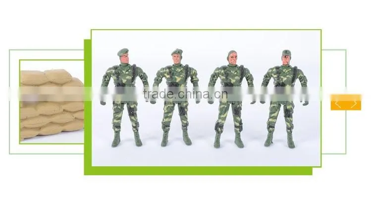 Good quality small plastic toy soldier set for kids