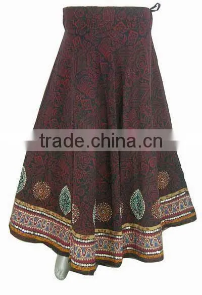 Fancy printed skirts