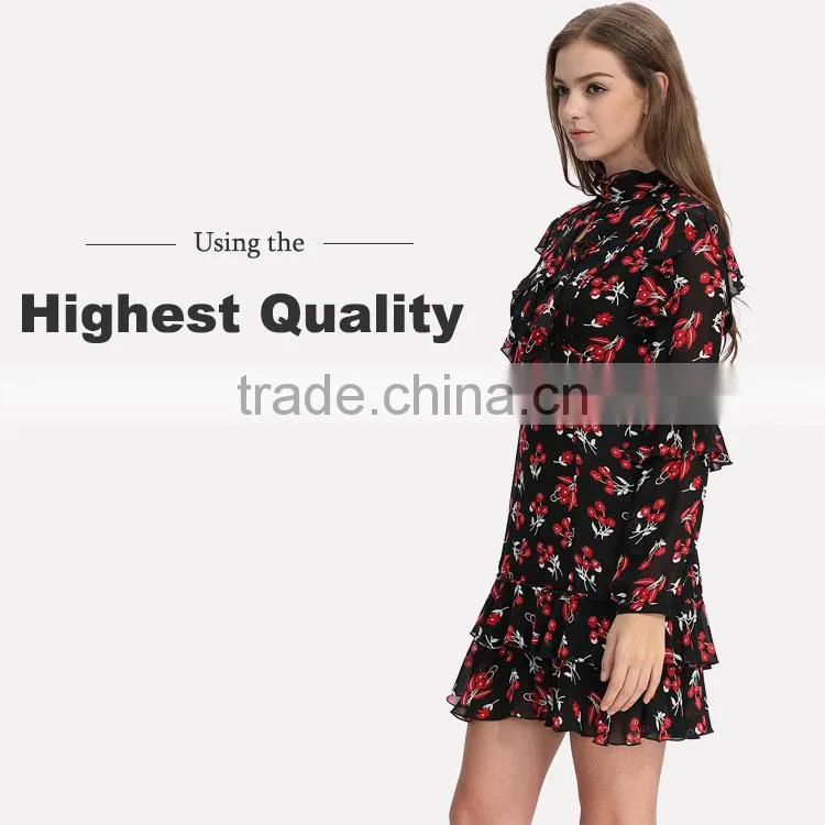 New model casual short thailand women dresses wholesale