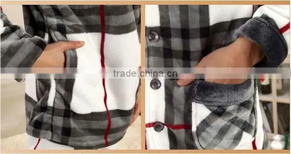 2015 Woman Pyjama Cotton, Smocked Pyjama,Flannel Pajamas