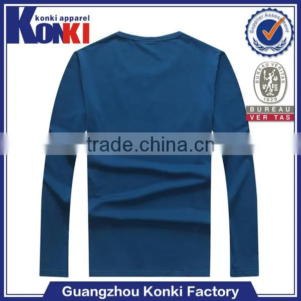 Anti-Wrinkle athletic fit long sleeve t shirts