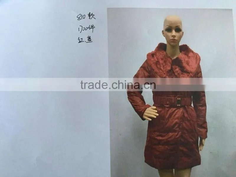 GZY fur coat female slim mixed model high quality export South African stock 2017 cheap comfortable anti-static