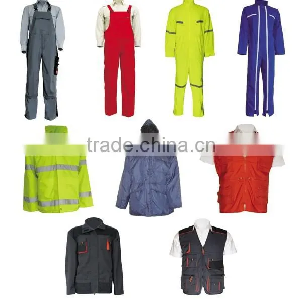 Europe market working safety jacket with zipper