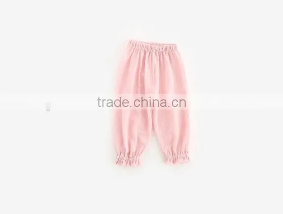 Boutique Summer Apparel Harem Pants High Wasit Pants 2 Year Old Kids Clothes