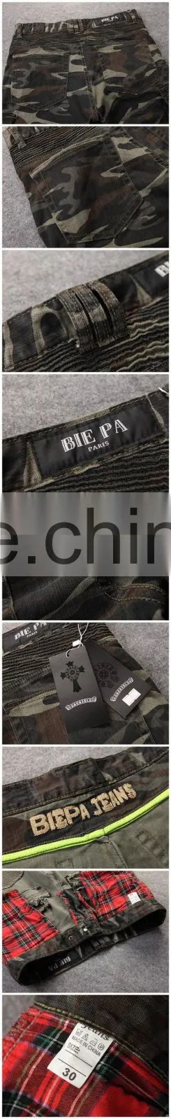 Army Style Casual Pants Plus Size Camouflage Pants Trousers