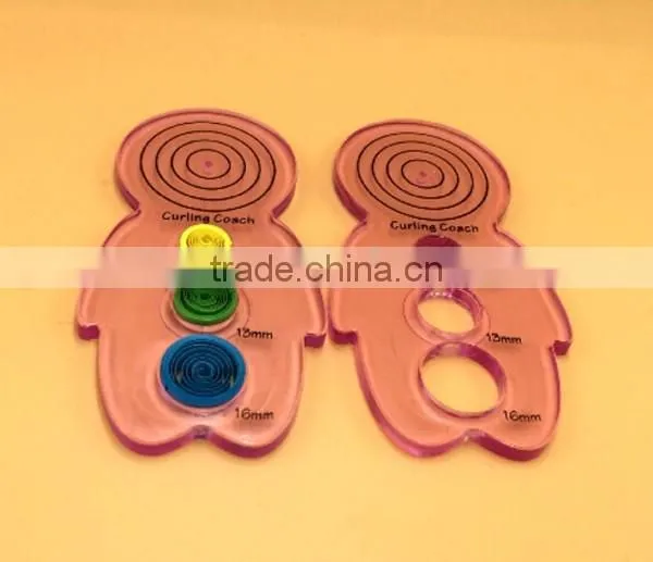 2016 New DIY craft tools Quilling cartoon pallet/Curling coach