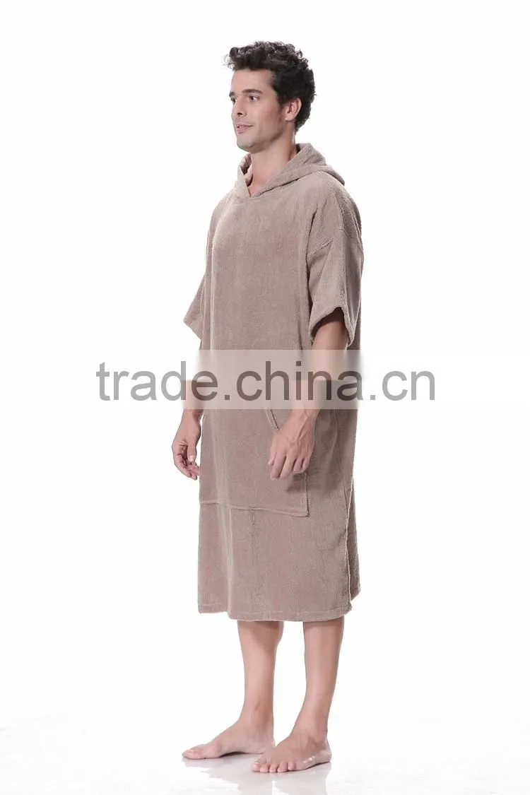 Hooded poncho towels for adults surf poncho towel