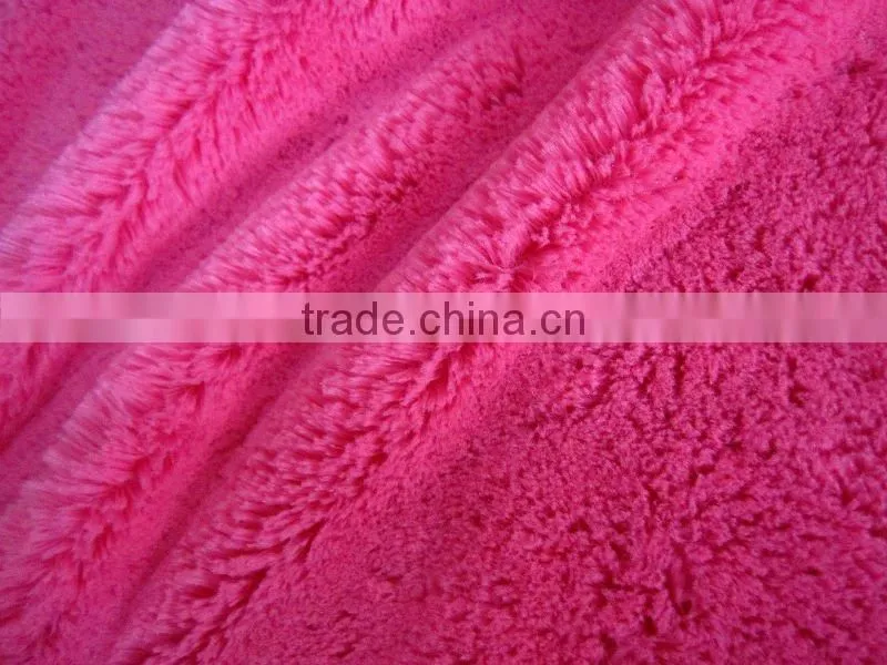 100% Polyester PV Plush Fabric-Toy Fabric