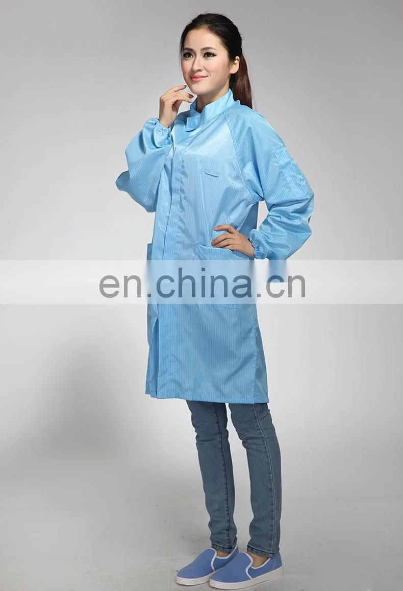 Youtong Textile white color Best price antistatic protective clothing ,cleanroom workwear