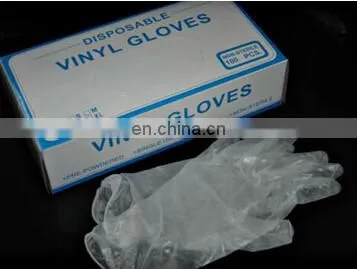 disposable non woven Water repellent plastic gloves