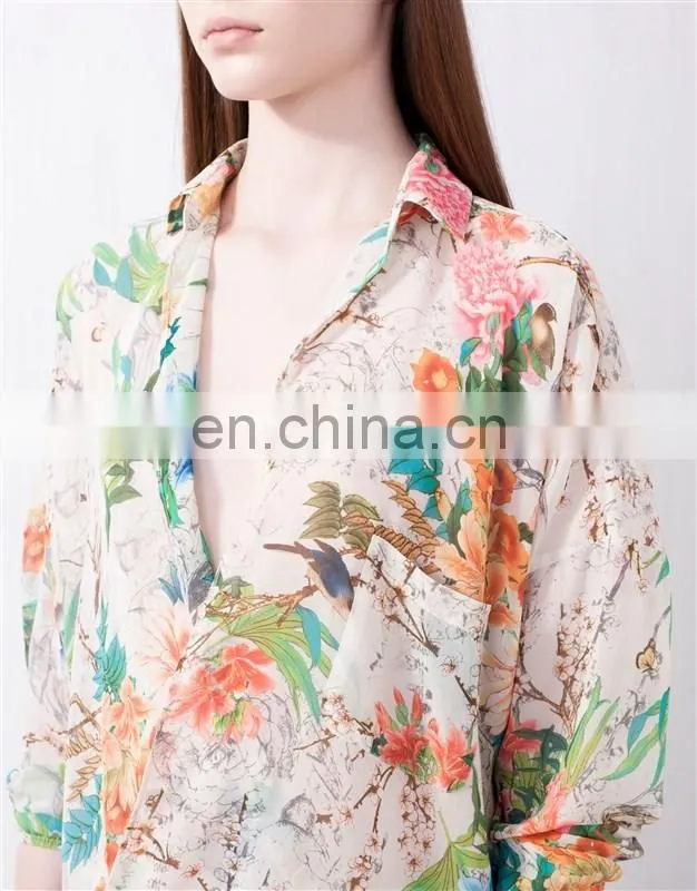 2014 new style fashion women beach blouse