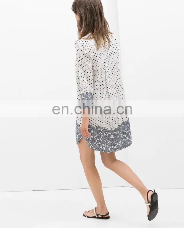 China supplier new style women fashion beach blouse wholesale