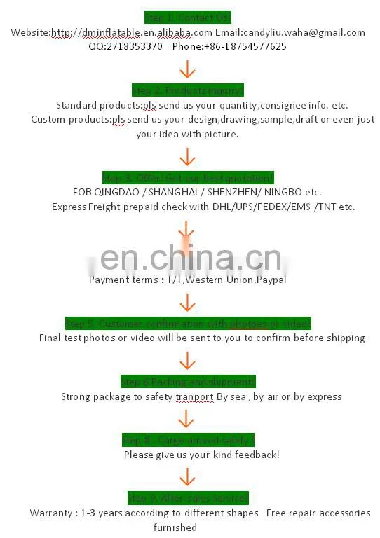 Outdoor Inflatable Christmas Tree for Decoration C-518