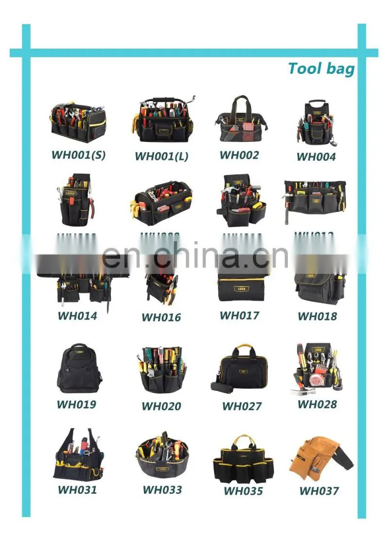 Factory Manufacturer Custom tool waist bag