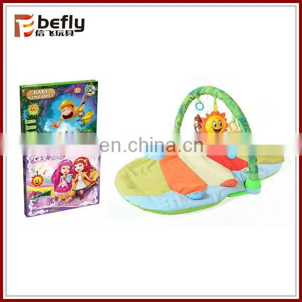 Hot sale new baby washable mat with cloth book