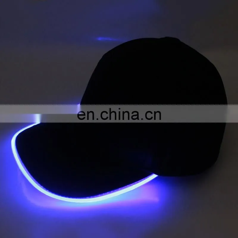 New arrival Colorful flashing capsled cap light led hat light