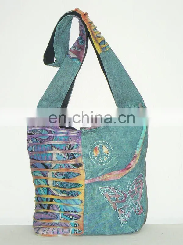 Cotton canvas shoulder backpack bags