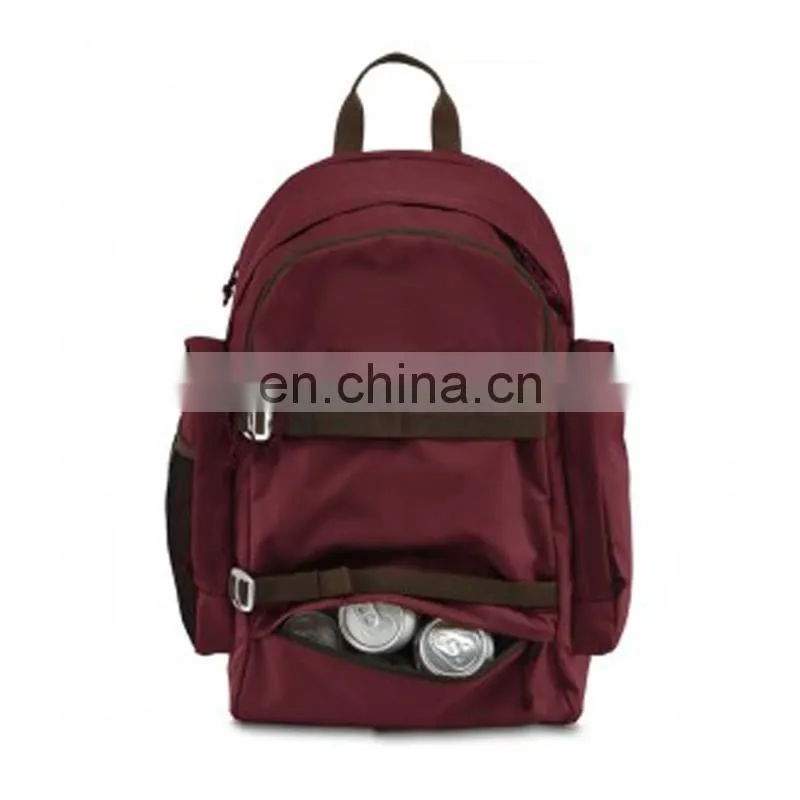 Leisure backpack with two big side pockets