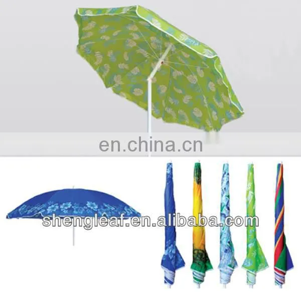 Colorful beach umbrella/outdoor beach umbrella