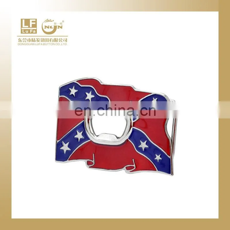 custom zinc alloy bottle opener belt buckle