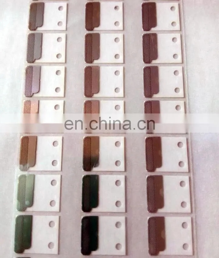 stainless steel metal speaker mesh with 3M adhesive