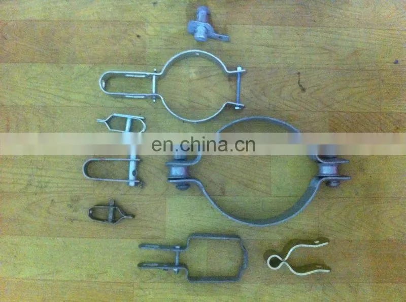 galvanized brace bands square pipe clamps,high strength pipe clamp