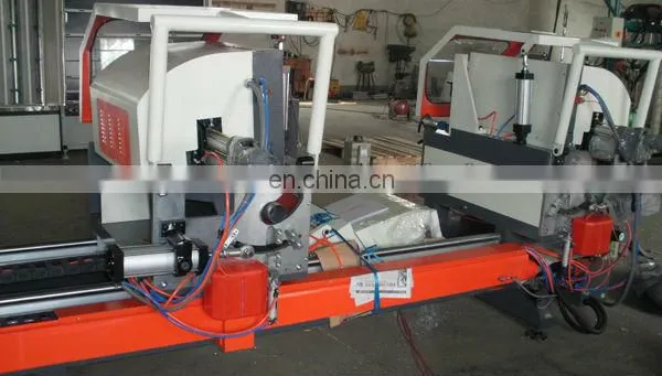 Aluminum windows machine Aluminium profile cutting saw / Double head cutting saw machine
